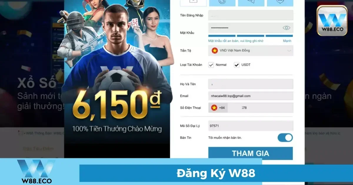 W88 | Link Vào Nhà Cái W88 Chính Thức Mới Nhất 28 Hướng dẫn đăng ký W88